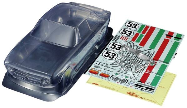 Tamiya 300051729 1:10 Karosserie Alfa Romeo Giulia Club Unlackiert