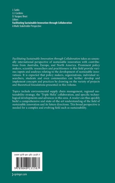 Produktbild: Facilitating Sustainable Innovation through Collaboration