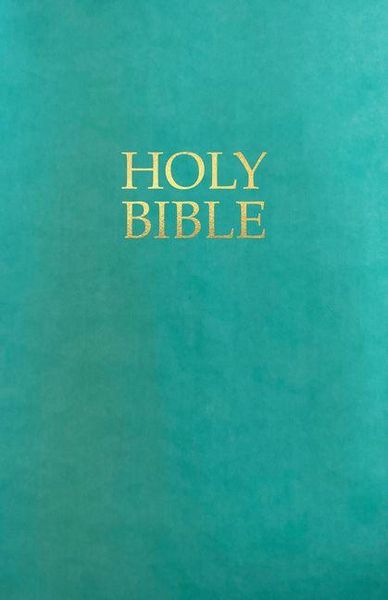 Produktbild: Kjver Gift and Award Holy Bible, Deluxe Edition, Coastal Blue Ultrasoft