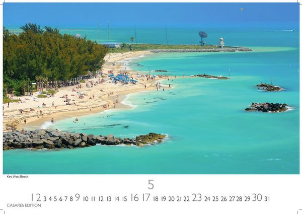 Produktbild: Florida Kalender 2027 &ndash; Wandkalender | Fotokalender Nordamerika 35x50cm Traumhafte Landschaften & K&uuml;stenst&auml;dte voller Lebensfreude, perfekt als Geschenkidee