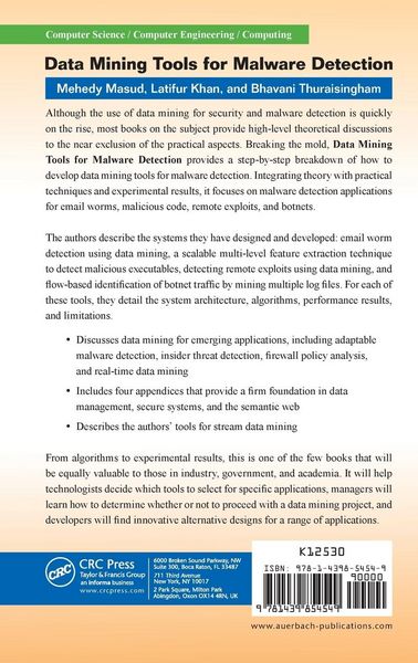 Produktbild: Data Mining Tools for Malware Detection