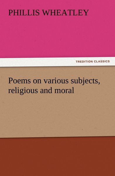 Produktbild: Poems on various subjects, religious and moral
