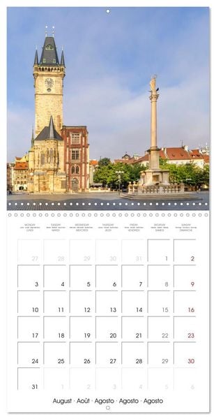 Produktbild: PRAGUE Highlights (Wall Calendar 2026 12 &times; 12 Inch) CALVENDO 12 Month Wall Calendar