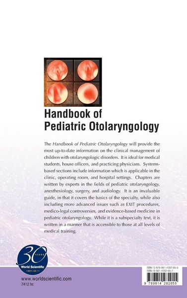 Produktbild: Handbook Of Pediatric Otolaryngology