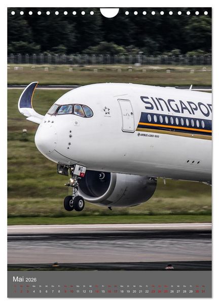 Produktbild: Flugzeuge aus aller Welt (Wandkalender 2026 DIN A4 hoch), CALVENDO Monatskalender