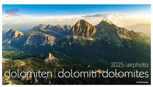 Luftbildkalender Dolomiten 2025