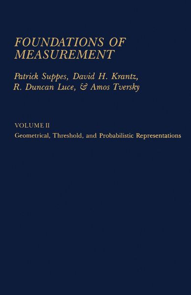 Produktbild: Foundations of Measurement