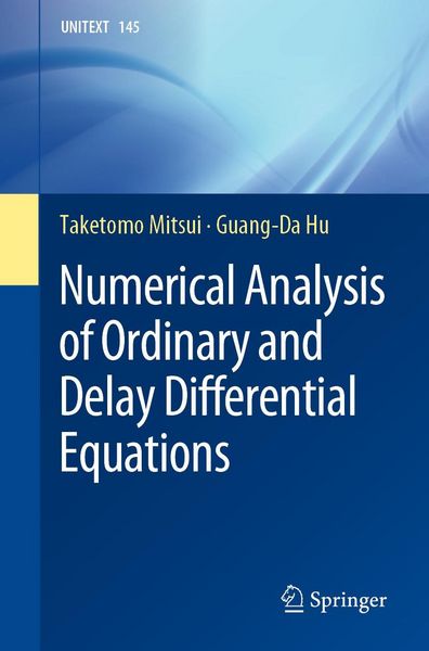 Produktbild: Numerical Analysis of Ordinary and Delay Differential Equations