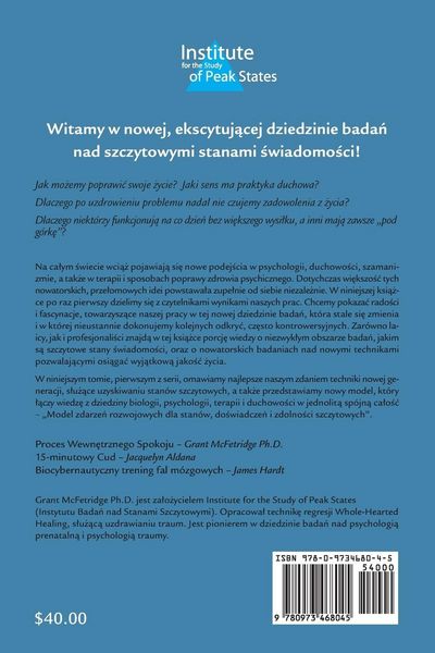 Produktbild: Szczytowe Stany Wiadomo CI, Tom I
