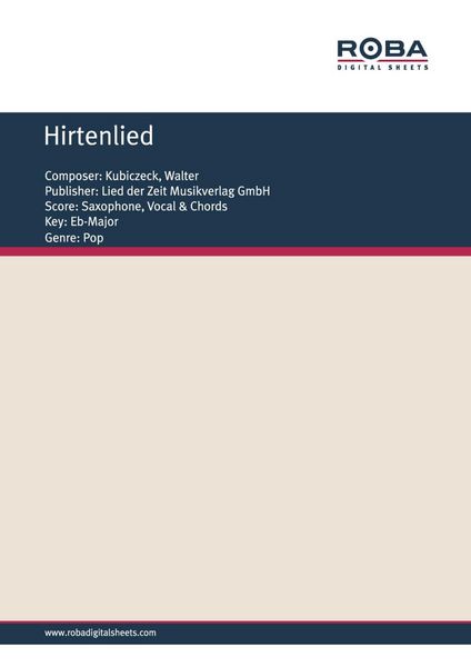 Produktbild: Hirtenlied