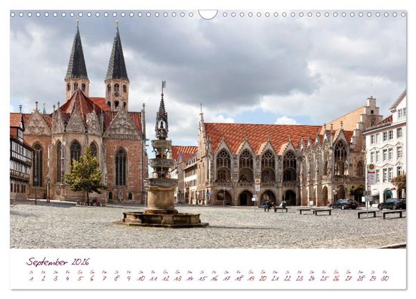 Produktbild: Braunschweig Im Zeichen des L&ouml;wen (Wandkalender 2026 DIN A3 quer), CALVENDO Monatskalender