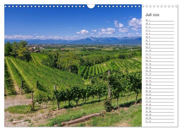 Produktbild: Friaul-Julisch Venetien - zwischen Alpen und Adria (Wandkalender 2026 DIN A3 quer), CALVENDO Monatskalender