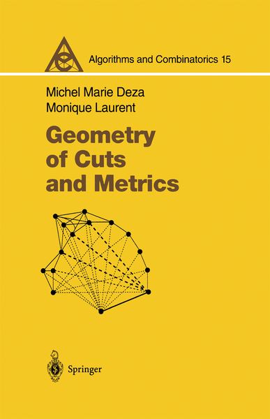 Produktbild: Geometry of Cuts and Metrics