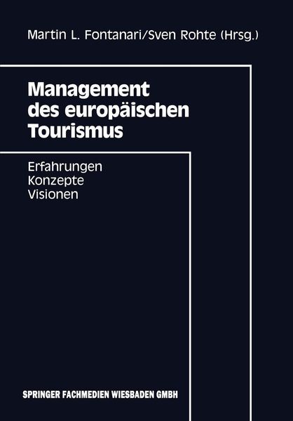 Produktbild: Management des europ&auml;ischen Tourismus