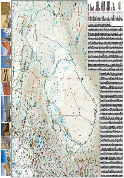 Produktbild: Reise Know-How Landkarte Seidenstra&szlig;e / Silk Road (1:2&nbsp;000&nbsp;000): Durch Zentralasien nach China / To China through Central Asia