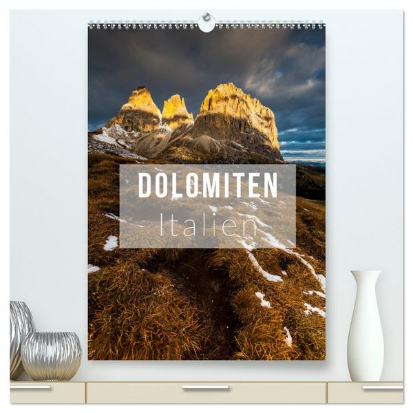 Produktbild: Dolomiten. Italien (hochwertiger Premium Wandkalender 2026 DIN A2 hoch), Kunstdruck in Hochglanz