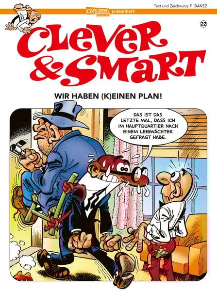 Clever und Smart 22: Wir haben (k)einen Plan!, Taschenbuch von Francisco Ibáñez, Carlsen, 9783551804334