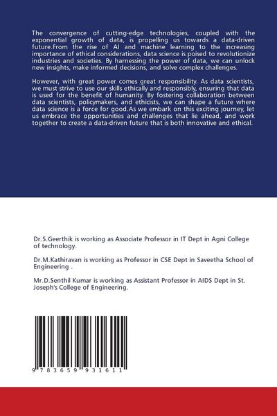 Produktbild: The Future Of Data Science:Trends Techniques and Transformations