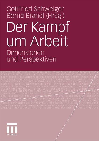 Produktbild: Der Kampf um Arbeit