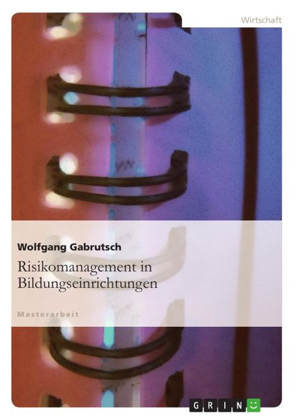 Produktbild: Risikomanagement in Bildungseinrichtungen