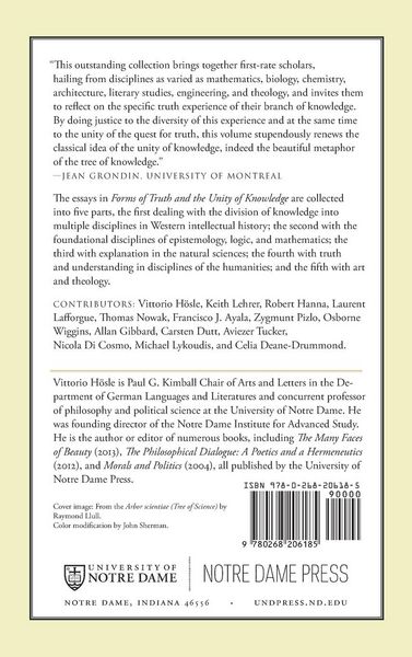 Produktbild: Forms of Truth and the Unity of Knowledge
