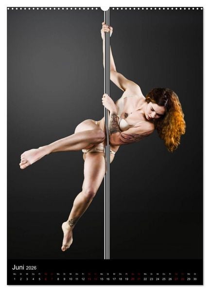 Produktbild: Die Kunst des Poledance (Wandkalender 2026 DIN A2 hoch), CALVENDO Monatskalender