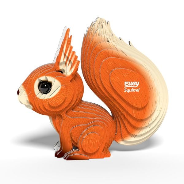Produktbild: EUGY - 3D Bastelset Eichh&ouml;rnchen