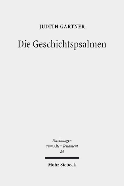 Produktbild: Die Geschichtspsalmen
