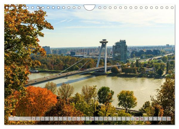 Produktbild: Zauberhaftes Bratislava - Entz&uuml;ckende Hauptstadt der Slowakai an der Donau (Wandkalender 2026 DIN A4 quer), CALVENDO Monatskalender