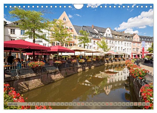 Produktbild: Idyllisches Saarburg (Wandkalender 2026 DIN A4 quer), CALVENDO Monatskalender