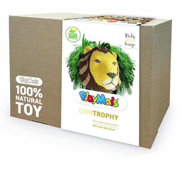 PlayMais® Kids Home-Design Lion Trophy