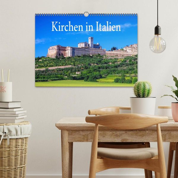 Produktbild: Kirchen in Italien (Wandkalender 2026 DIN A3 quer), CALVENDO Monatskalender