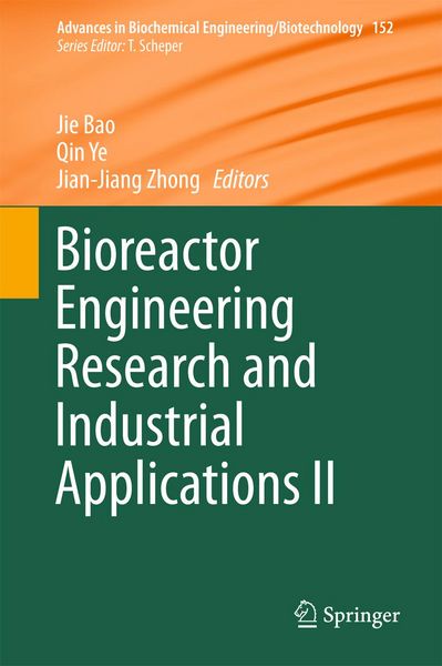 Produktbild: Bioreactor Engineering Research and Industrial Applications II