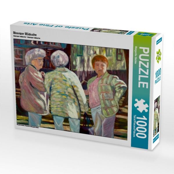CALVENDO Puzzle Meenzer Mädsche | 1000 Teile Lege-Größe 64x48cm Foto-Puzzle für glückliche Stunden