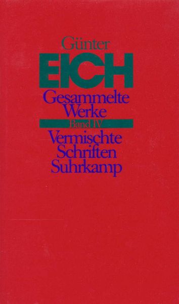 Produktbild: Gesammelte Werke in vier B&auml;nden. Revidierte Ausgabe