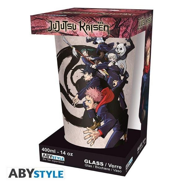 Produktbild: JUJUTSU KAISEN - Large Glass - 400ml - Tokyo vs Kyoto