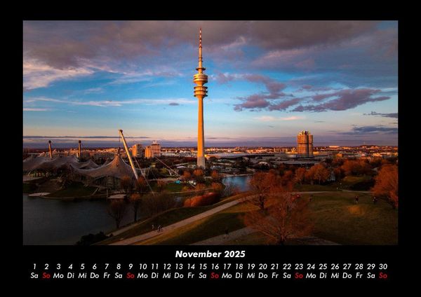 Produktbild: M&uuml;nchen 2025 Fotokalender DIN A3
