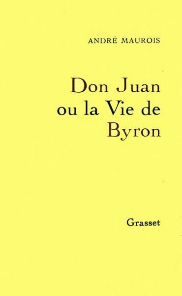 Produktbild: Don Juan ou la vie de Byron