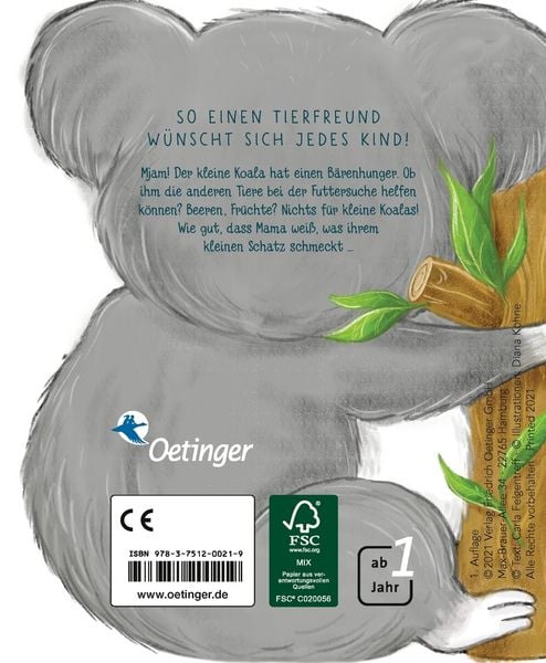 Produktbild: Meine Tierfreunde. Hallo, kleiner Koala!
