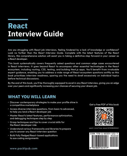 Produktbild: React Interview Guide