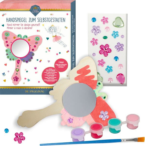 Produktbild: Handspiegel zum Selbstgestalten - Prinzessin Lillifee