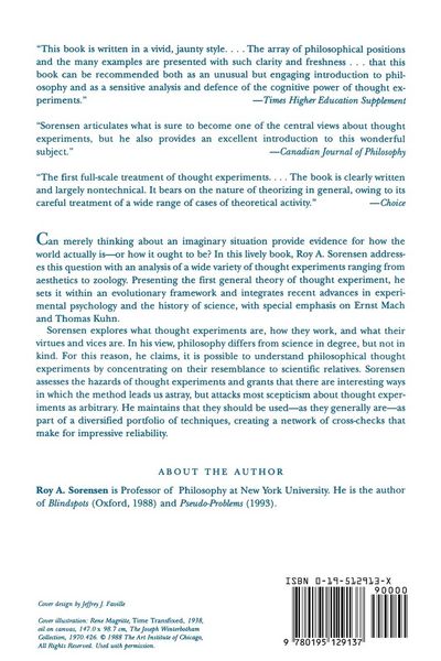 Produktbild: Thought Experiments