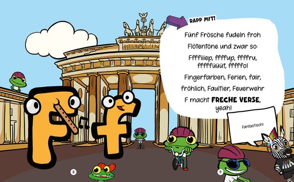 Produktbild: Das ABC-Buch mit dem ABCebra &ndash; B wie Boom Schakkalakka