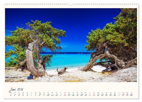 Produktbild: Korsika - Traumhafte K&uuml;sten am Mittelmeer (hochwertiger Premium Wandkalender 2026 DIN A2 quer), Kunstdruck in Hochglanz