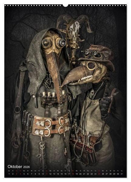 Produktbild: Steampunk Artwork (hochwertiger Premium Wandkalender 2026 DIN A2 hoch), Kunstdruck in Hochglanz