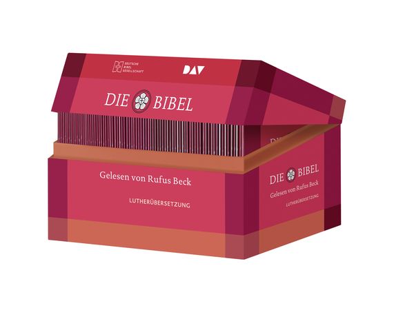 Produktbild: Die Bibel. Gelesen von Rufus Beck. Luther&uuml;bersetzung 2017 mit Apokryphen.