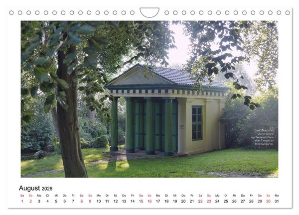 Produktbild: Rosenstadt Uetersen (Wandkalender 2026 DIN A4 quer), CALVENDO Monatskalender