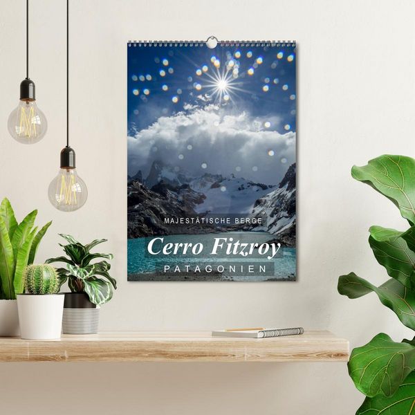 Produktbild: Majest&auml;tische Berge Cerro Fitzroy Patagonien (Wandkalender 2026 DIN A3 hoch), CALVENDO Monatskalender