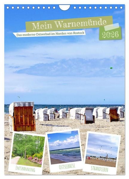 Produktbild: Mein Warnem&uuml;nde - Das moderne Ostseebad im Norden von Rostock (Wandkalender 2026 DIN A4 hoch), CALVENDO Monatskalender