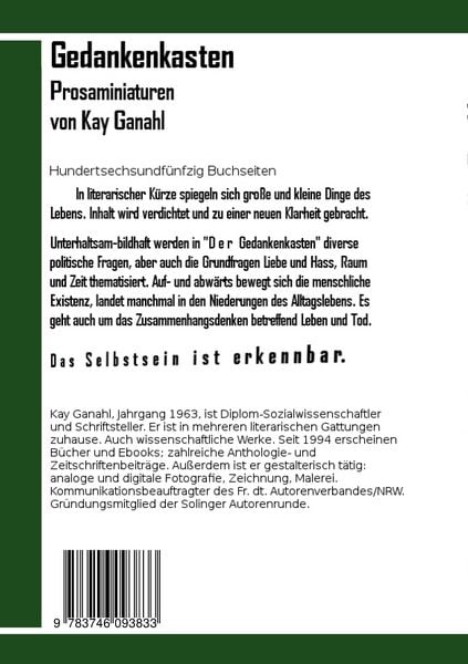 Produktbild: Der Gedankenkasten